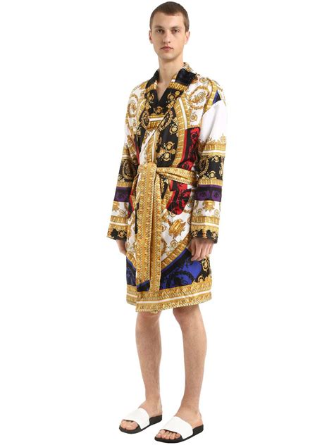 versace robes men|versace kimono robe.